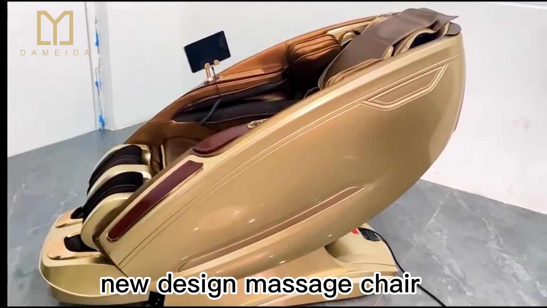 4d Full Body Massage Chair Double Sl Track Type Massage Mchair With