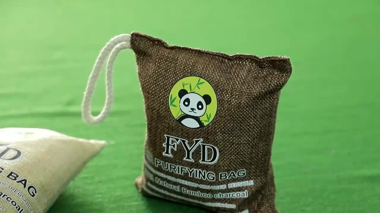 Charcoal Air Freshener Bag,Car Air Freshener Natural Odor Eliminator