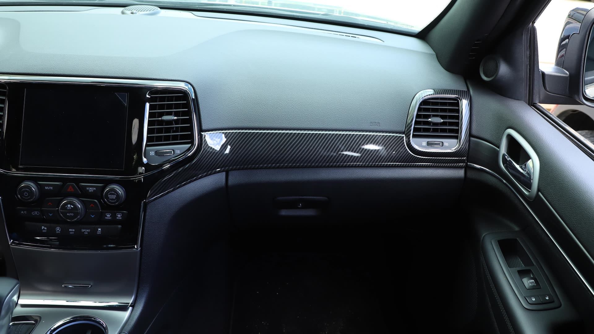 Jeep グランドチェロキー　カーボン調インテリア Jeep グランドチェロキー カーボン調インテリア 車 小物入れ