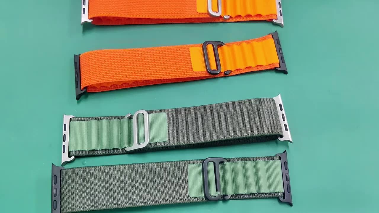 Wholesale Alpine Loop Nylon Elastic Sport Strap For Apple Watch Band 38