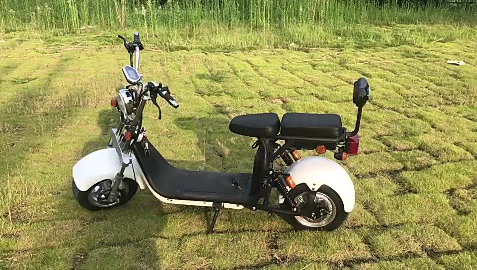 EHoodax 10 Inch Big Wheel E Scooter – 45mph Electric Fat Tire