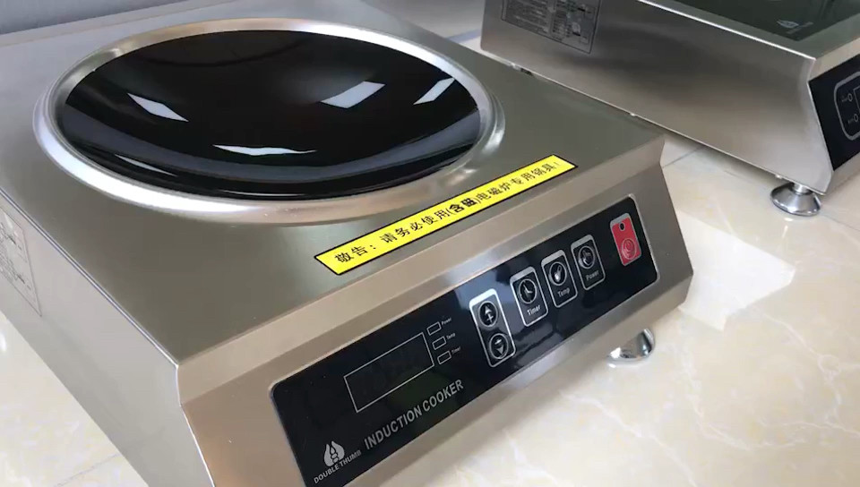 3500w Commercial Induction Cooktop With German Glass For Outdoor