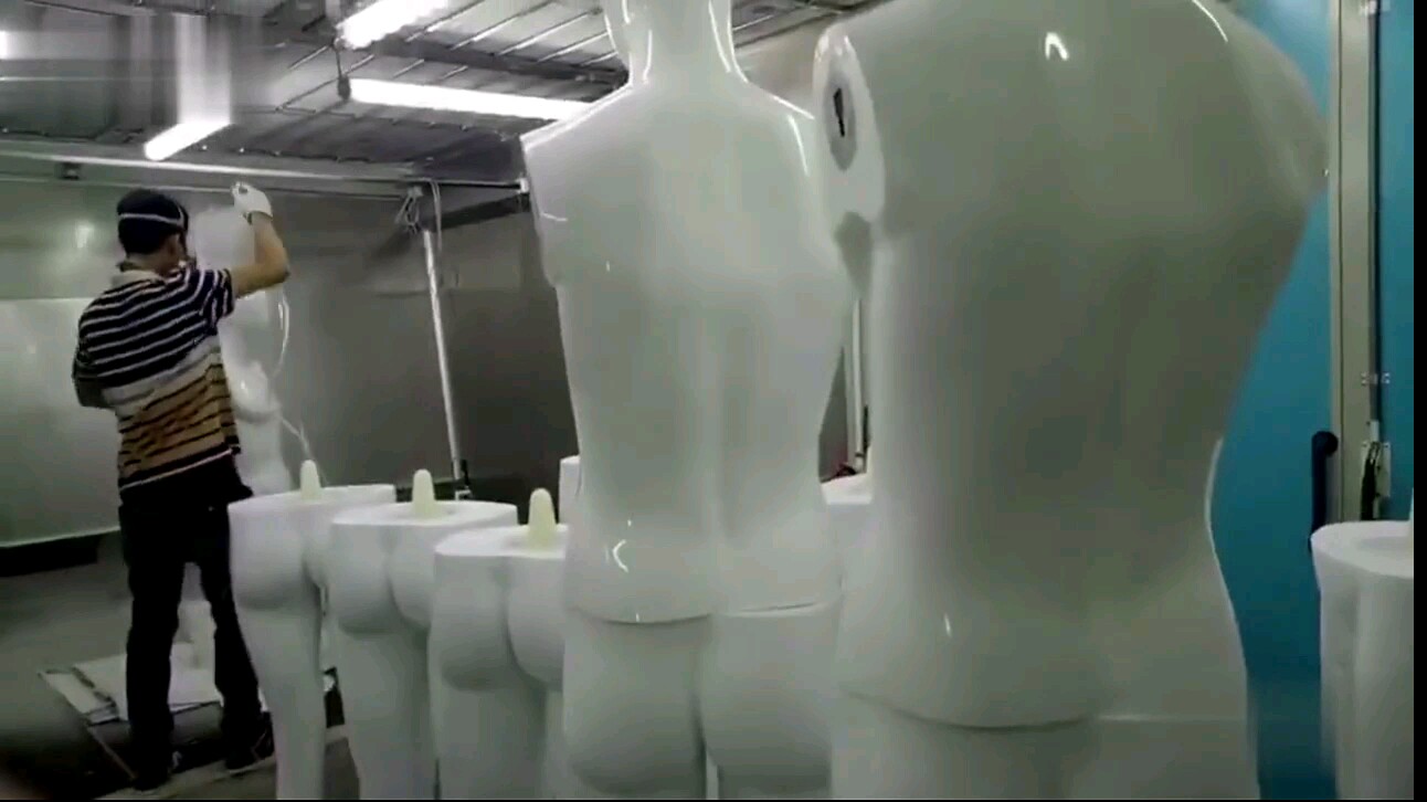 Xinji Fiberglass Full Body Mannequin Used Female Nude Male And Female