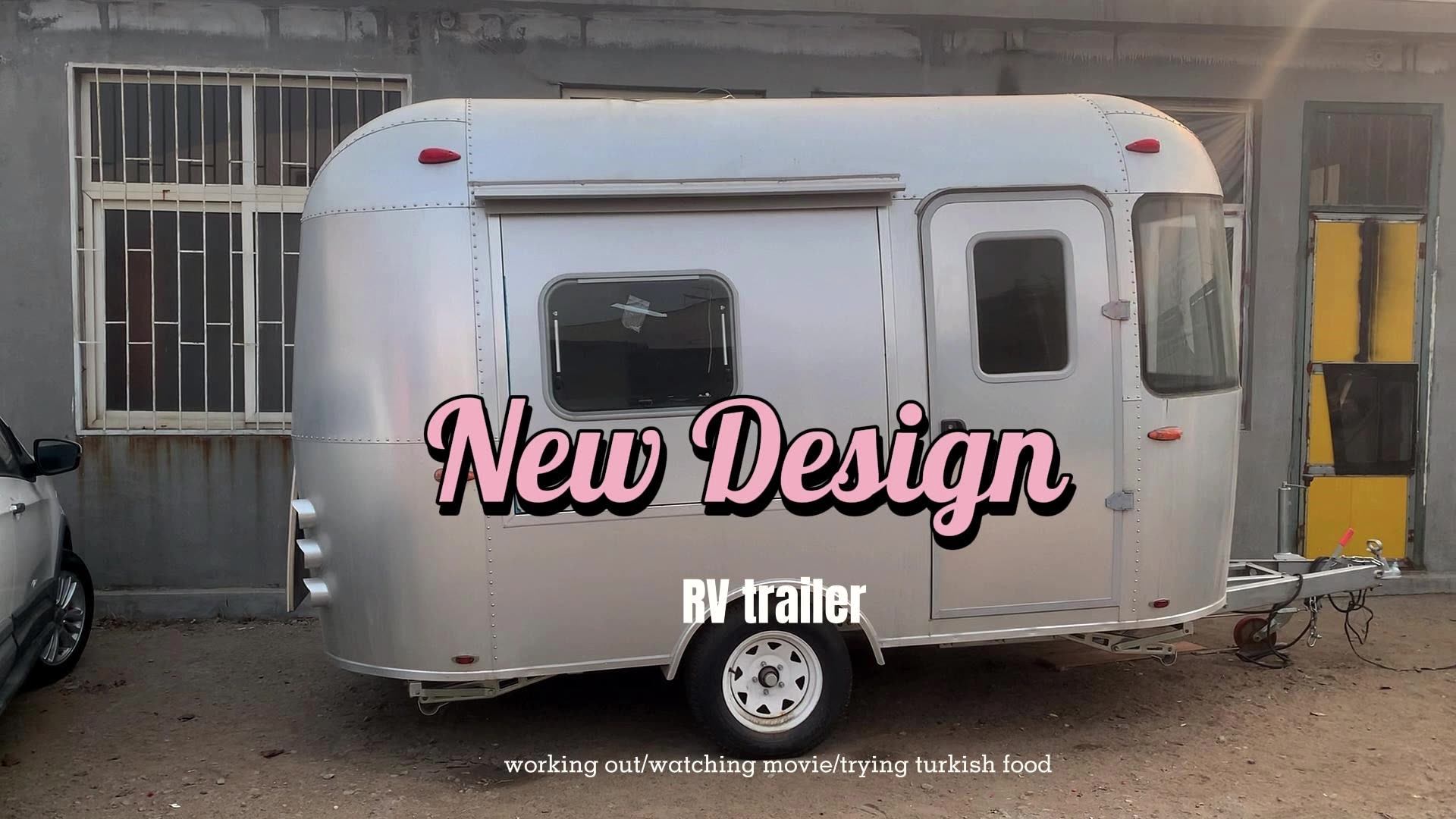 Advanced China Trailer Motorhome And Caravan Fully Equipped Rv Trailer