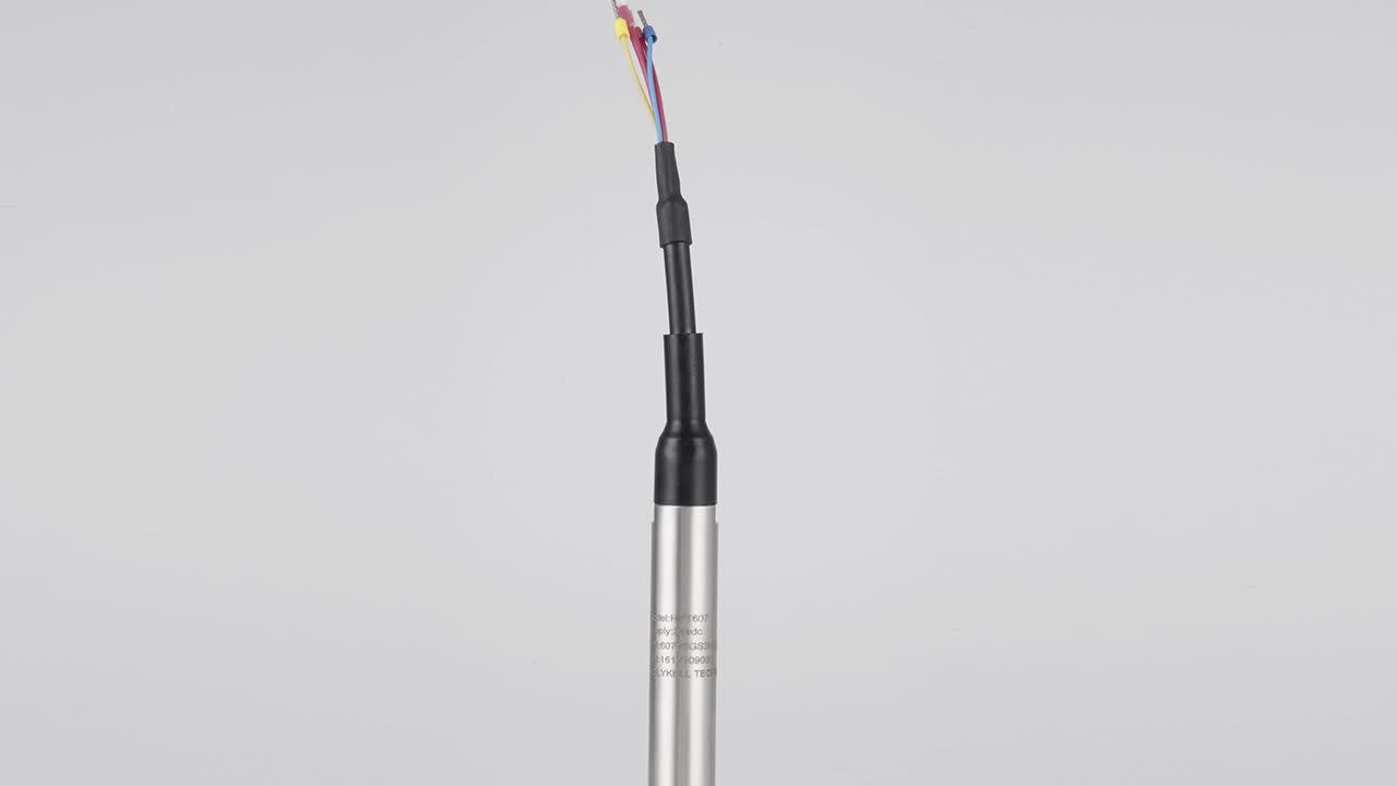 Holykell Oem Submersible Analog Water Level Sensor Probe For Deep Wells