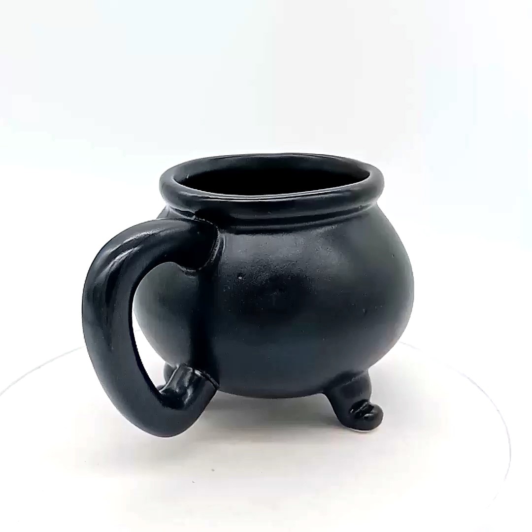 Ceramic 3d Cauldron Mug In Cauldron Shaped Mugs Cauldron Buy Cauldron