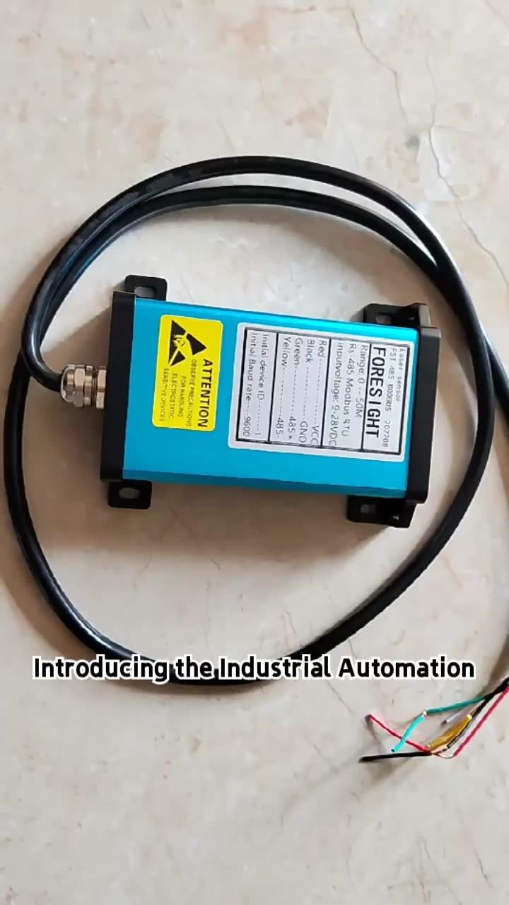 Rs232 Serial Port Plc Control Laser Distance Sensor For Loading Pocket ...