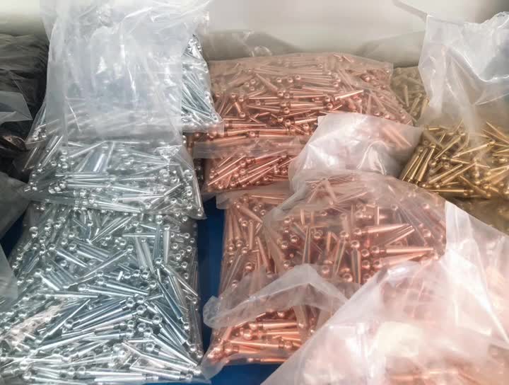 Jxcp007 Wholesale 2" Long Cribbage Pegs For 3/16 Hole Different Color