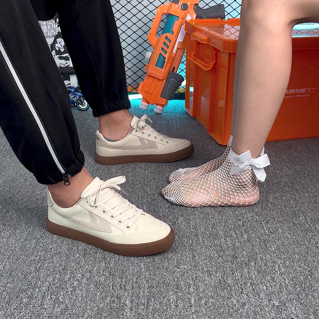 Giày nam pull back giày vải nam mùa thu mỏng phẳng giày vải nam hợp thời trang đa năng giày đế mềm mùa thu giày đi du lịch biển giày thể thao đi phượt 