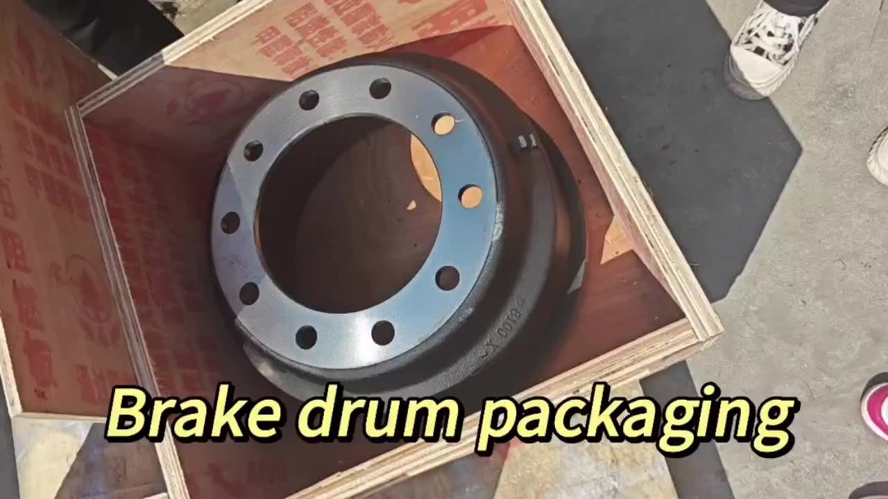 Factory Supply Can Be Customized Iron Brake Drum Heavy Truck Semi