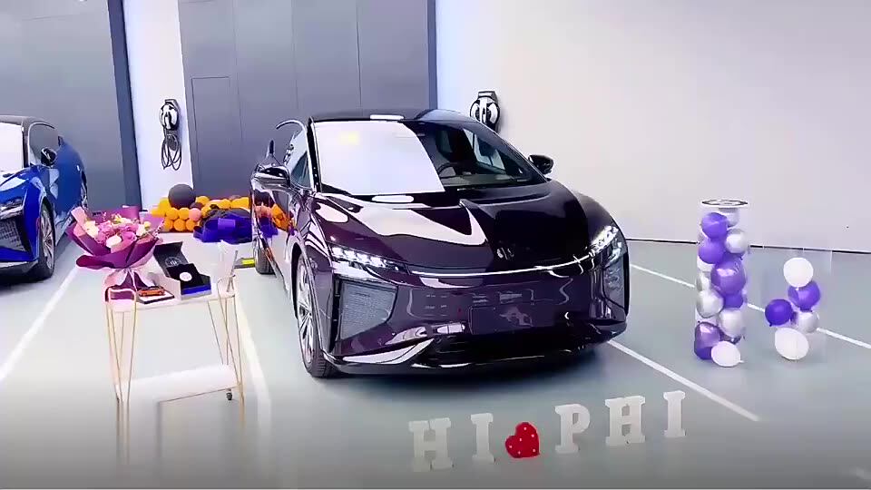 Hiphi X Electric Car Lithium Battery Range Electric Suv Car Electric Vehicle 6 Seater With Air