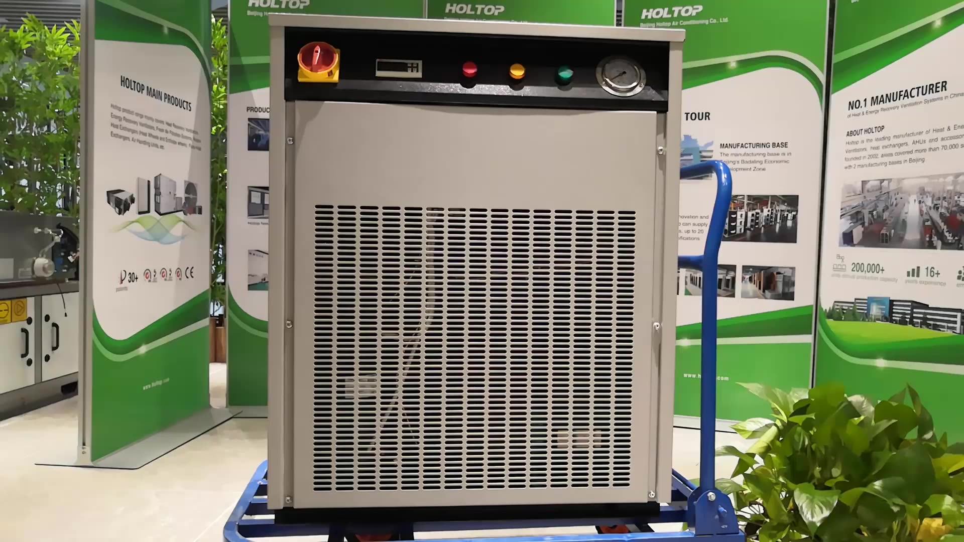 Factory Digital Scroll Compressor Variable Capacity Air Cooled