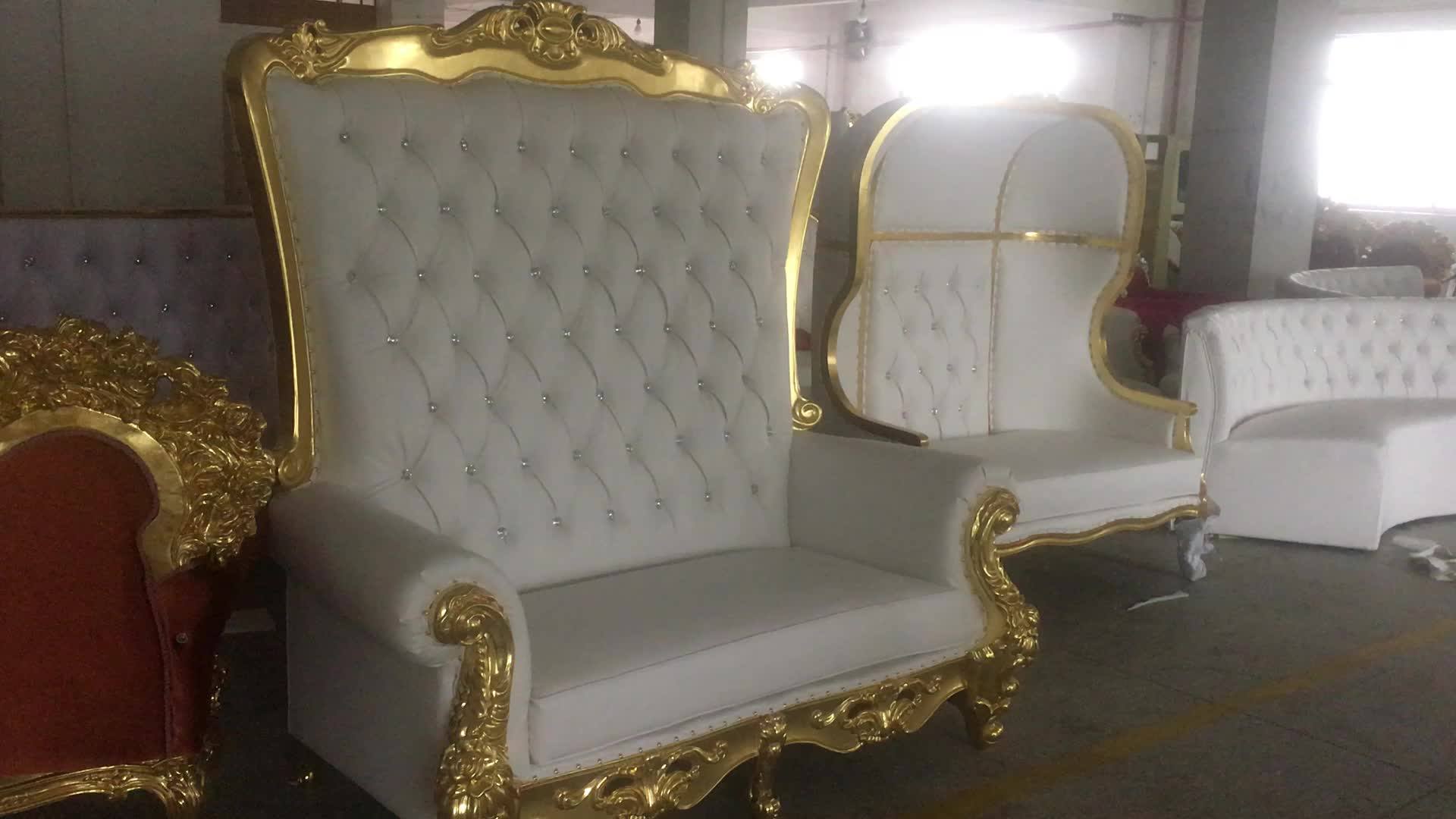 Wedding Throne King And Queen Chairs Buy Wedding Throne King Chairs