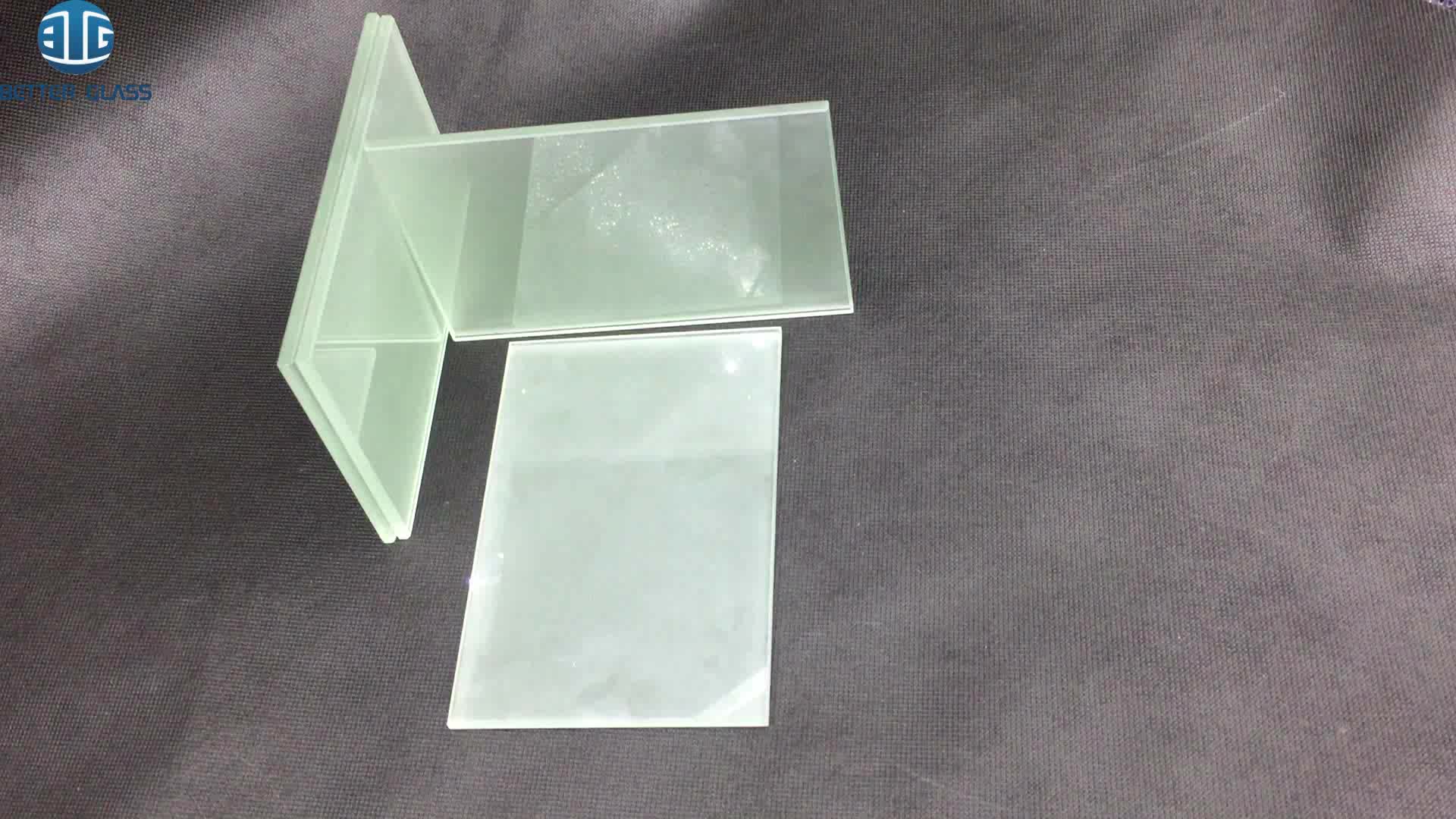 6mm 8mm 10mm 12mm Tempered Frosted Glass Wall Cost Per Square Foot