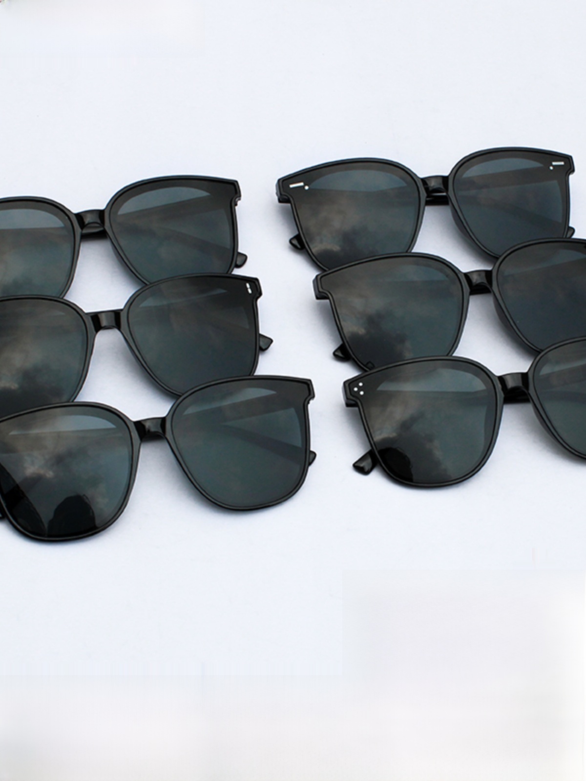 伴郎眼镜酒吧气氛蹦迪墨镜男2023新款潮流大框GM太阳镜女防晒大脸