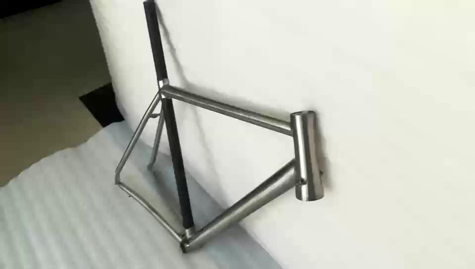 Titanium Touring Bike Frame Titanium Gravel Bike Frame 700c Ti Mixed