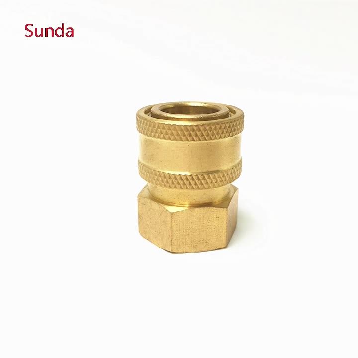 Pressure Washer 1/4" Ball Type Quick Connect Coupler Female Socket