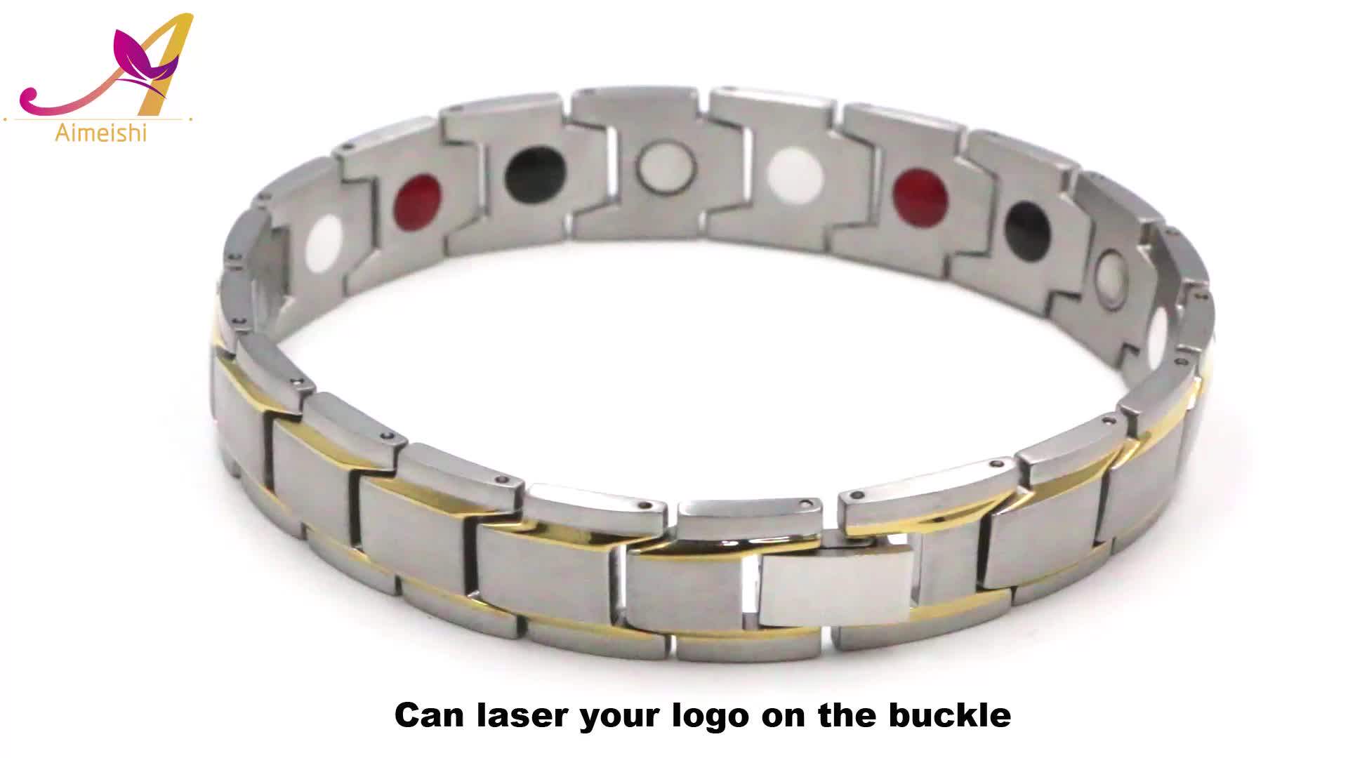 3000 Gauss Men Stainless Steel Bio Therapy Negative