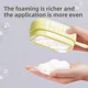 Household Soft Rubber Foaming Roller Laundry Liquid for Body-fitting Clothes Underwear Cleaning Brush Pressing Liquid-adding Multifunctional Laundry Brush