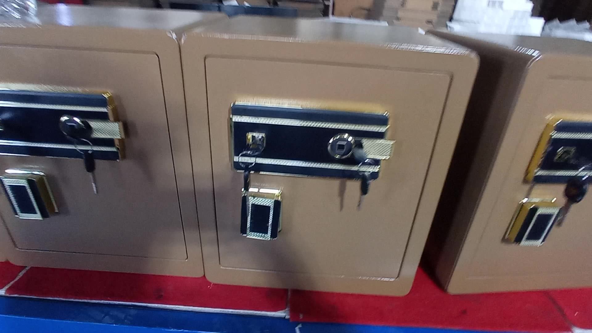 Customized Steel Home Office Hotel Safety Box Coffre Fort Smart Hidden