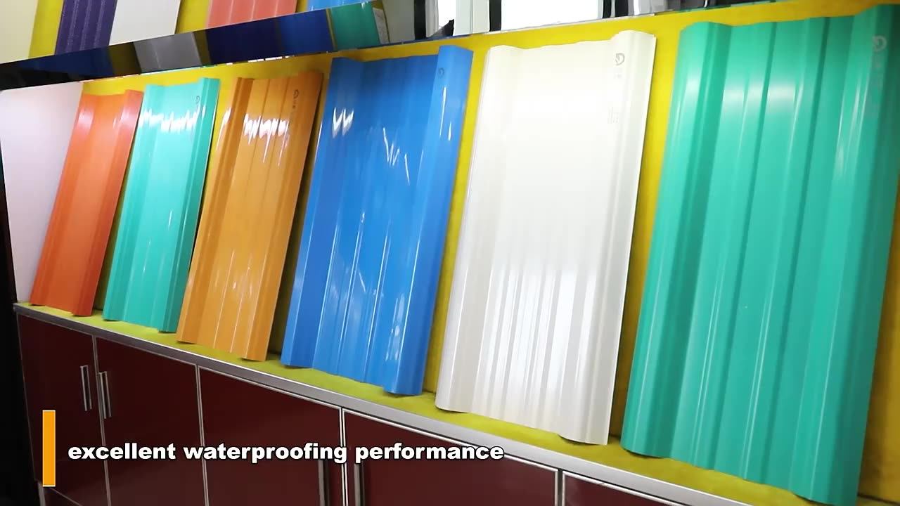 Synthetic Asa Pvc Roof Tiles Construction Materials Pvc Roof Sheet