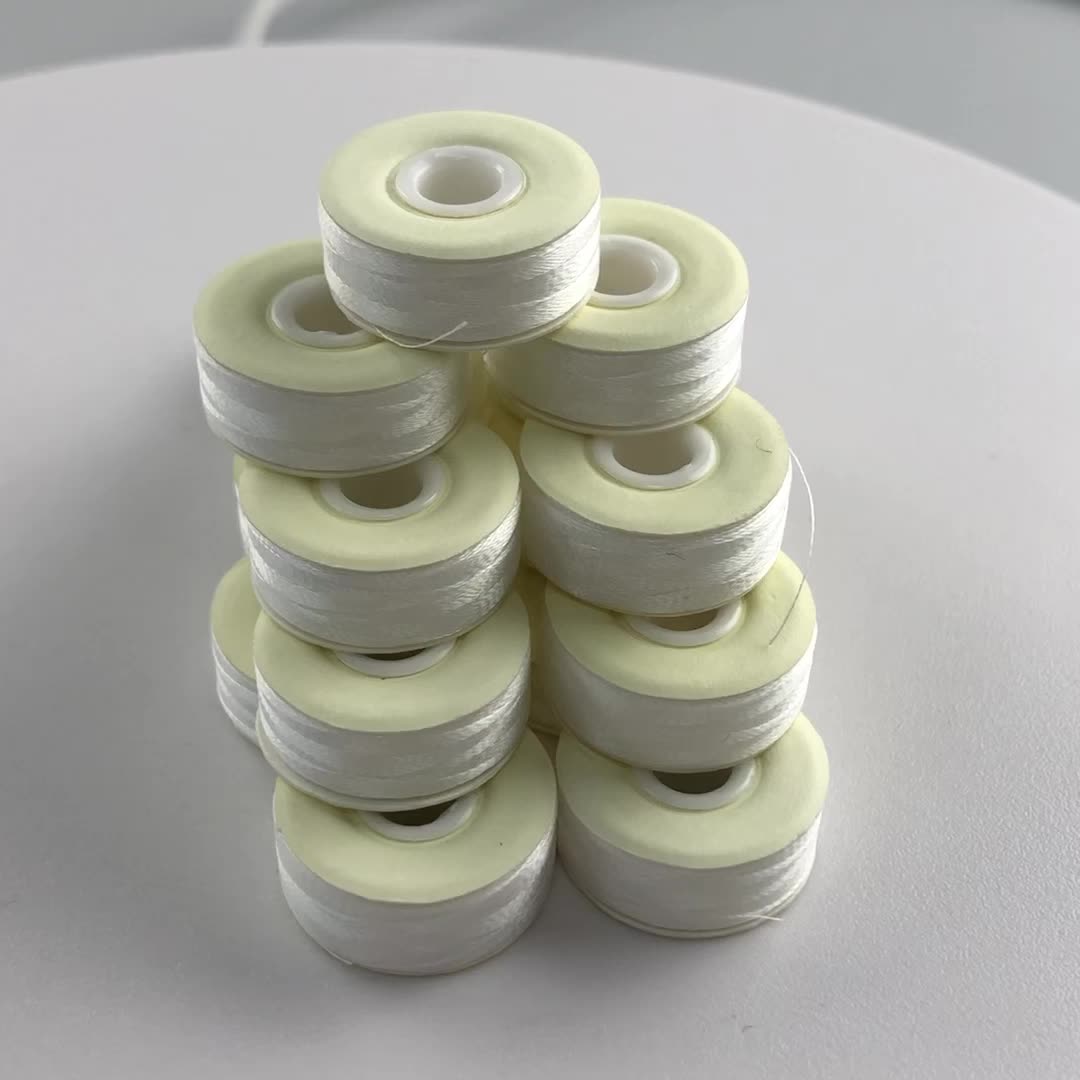 Wt009 Embroidery Bobbin Thread 70d/2 Bobbin Thread Paper Sided L Type