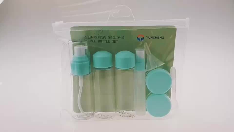 Oem 30ml 60ml Portable Toiletries Travel Bottle Empty Toiletry Set Leak