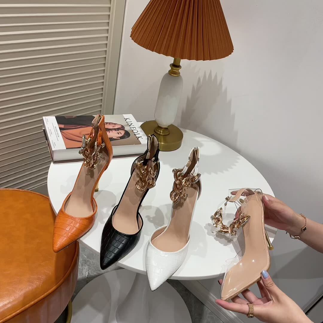 Water Pump 2021 New Pointed High Heel 