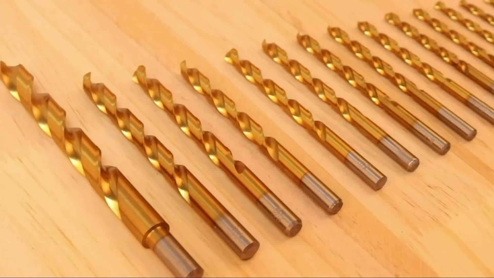 Zhongzuan Fully Ground M2 M35 Stainless Steel Hss Twist Drill Bits For