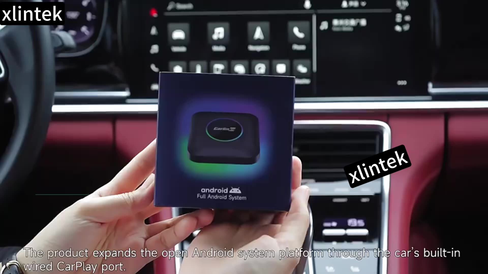 Tbox Plus LED - Carlinkit Youtube Netflix Android System