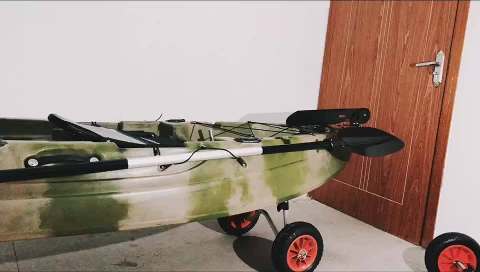 Simple Trolley Sailing Outdoor Aluminum Kayak Trolley Foldable Trailer