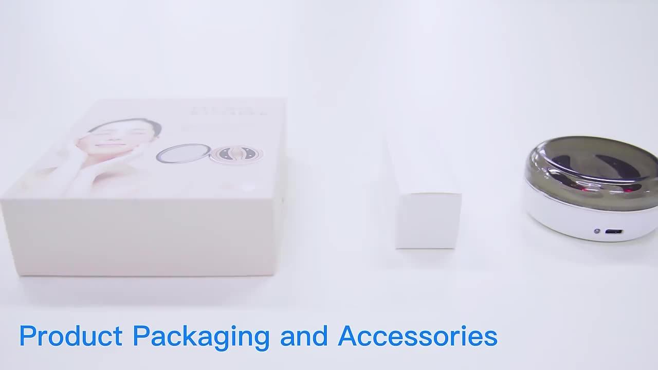 Synogal New Arrival Mini Smart Ems Red Led Light Therapy Dark Circles