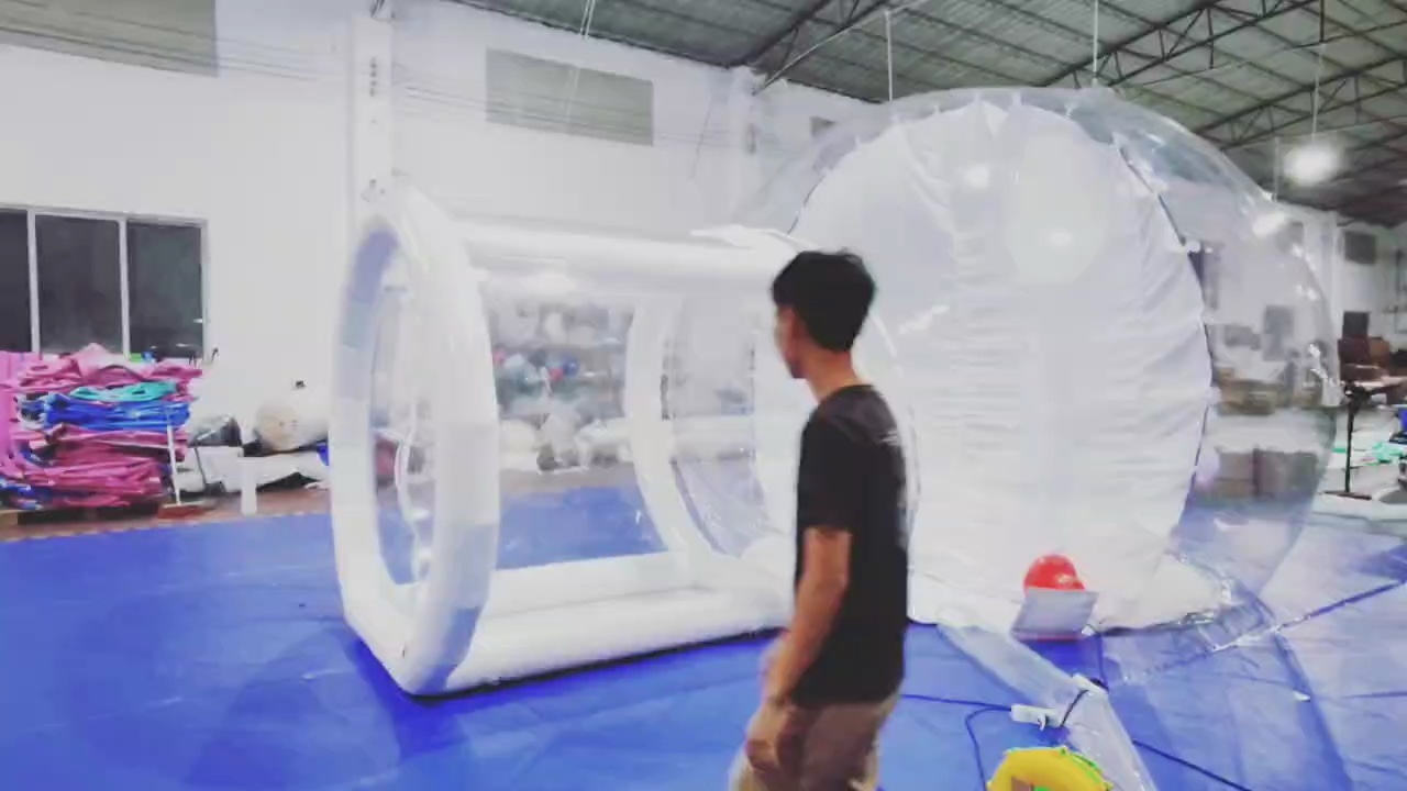 3meter 4m 5m Pop Up Bubble Dome Zelt Aufblasbares Transparentes Bubble