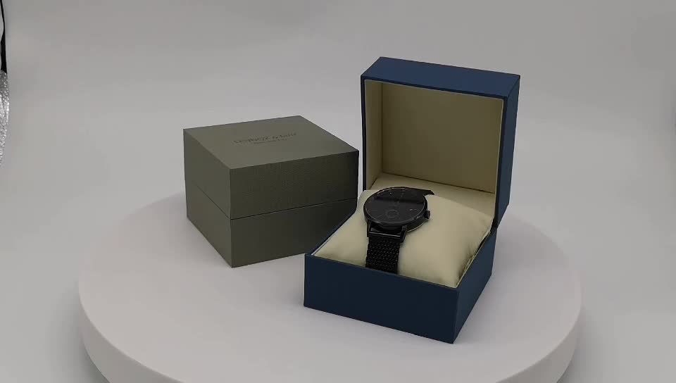 Customized Luxury Watch Gift Packaging Pu Leather Boxes Buy Wholesale