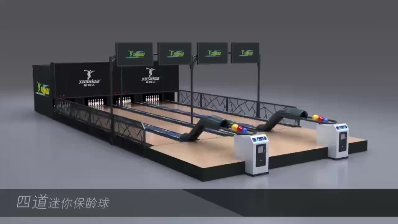 Cheapest Adult Bowling Alley Coin Operated Game Machine Arcade