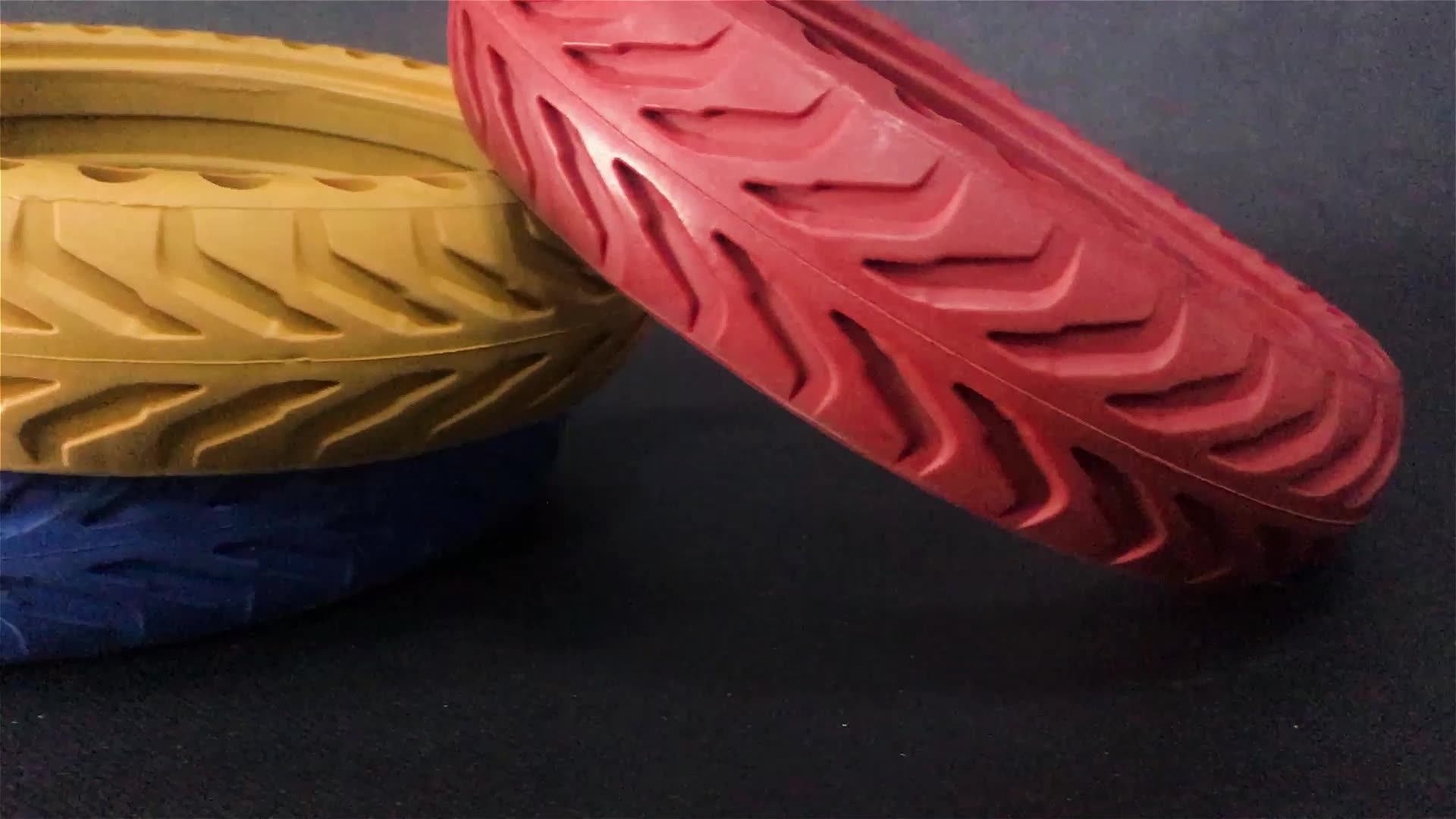 Nedong 8.5x2.0 Airless Rubber Tires Scooter Wheel M365 Colorful Tyres