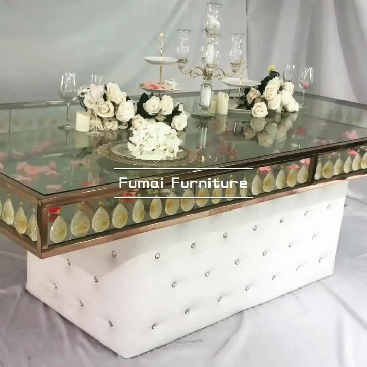 Crystal Chandelier Rectangular Party Used Tables And Chairs For Sale