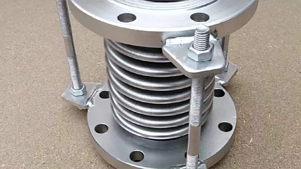 Stainless Steel Metal Bellows Expansion Joint With Tie Rods Buy