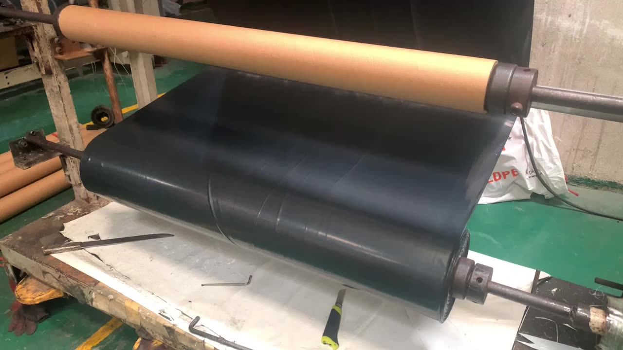 Polyethylene Black Plastic Rolls 200um Thick 4m X 50m Plastic Sheet