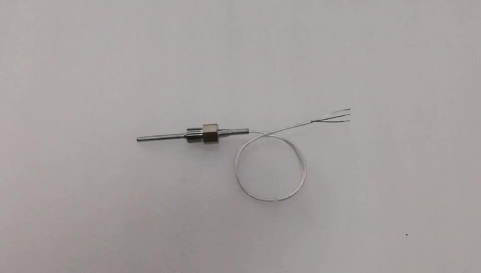 Rtd Type Temperature Sensor 3 Wires Thermocouple Pt100 Xs12 Connector