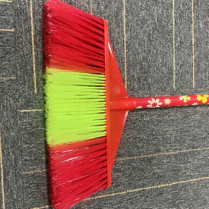 Wholesale Plastic Soft Pet Bristle Broom Head Floor Cleaning Tools