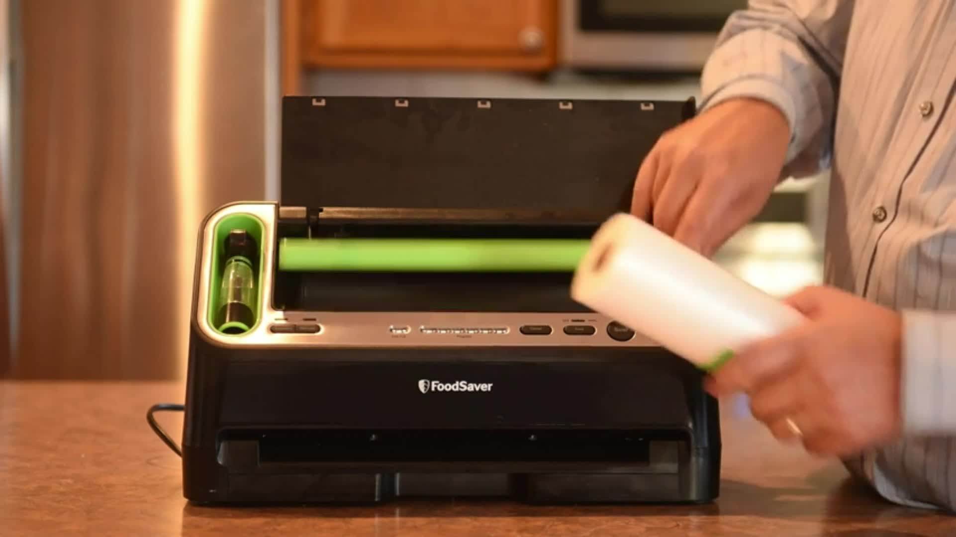 Embossed Plastic Storage Roll Chamber Eco Biodegradable Food Sealed