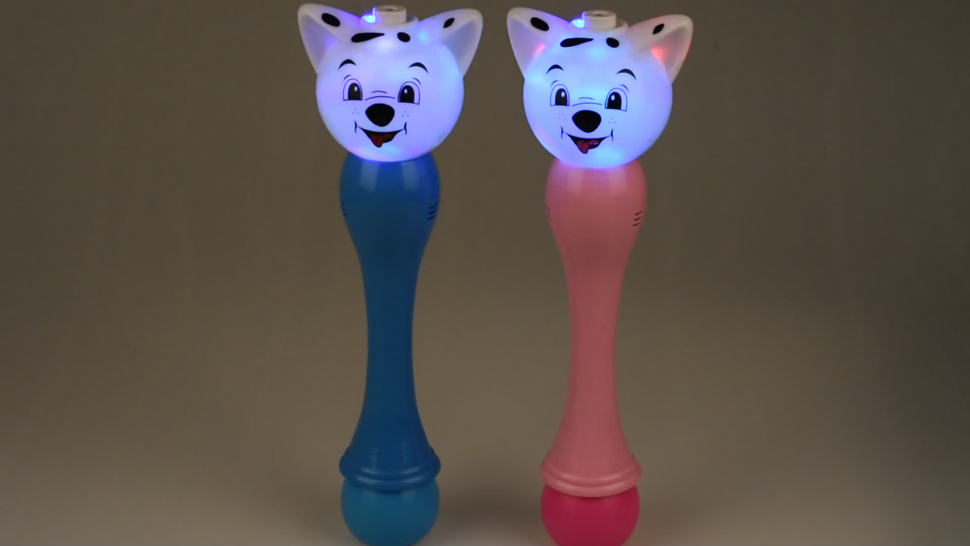 Light Up Mermaid Blaster Dog Bubble Wand,Bubble Automatic Maker Machine Gun,Led Bubble Blower