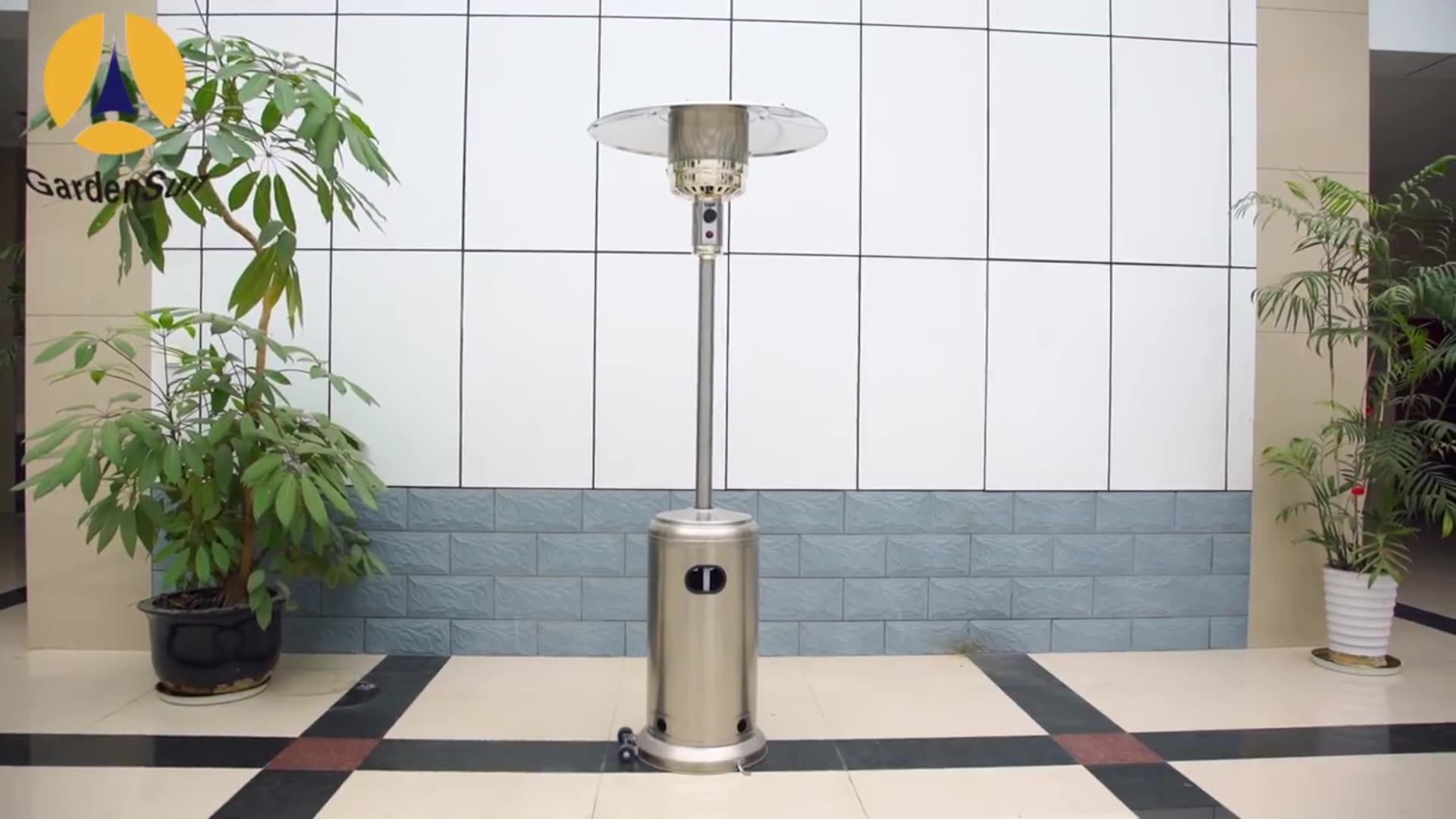 Custom Color Umbrella Plants Rabbits Turtle Wedding Outdoor Leisure Gas Propane Or Butane Patio