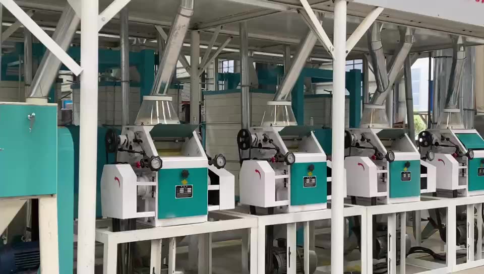 Maize Flour Milling Machines Corn Complete Milling Plant Corn Mill
