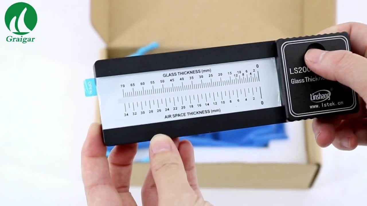 Ls200 Glass Thickness Gauge Meter Measuring Glass 70mm Air Space