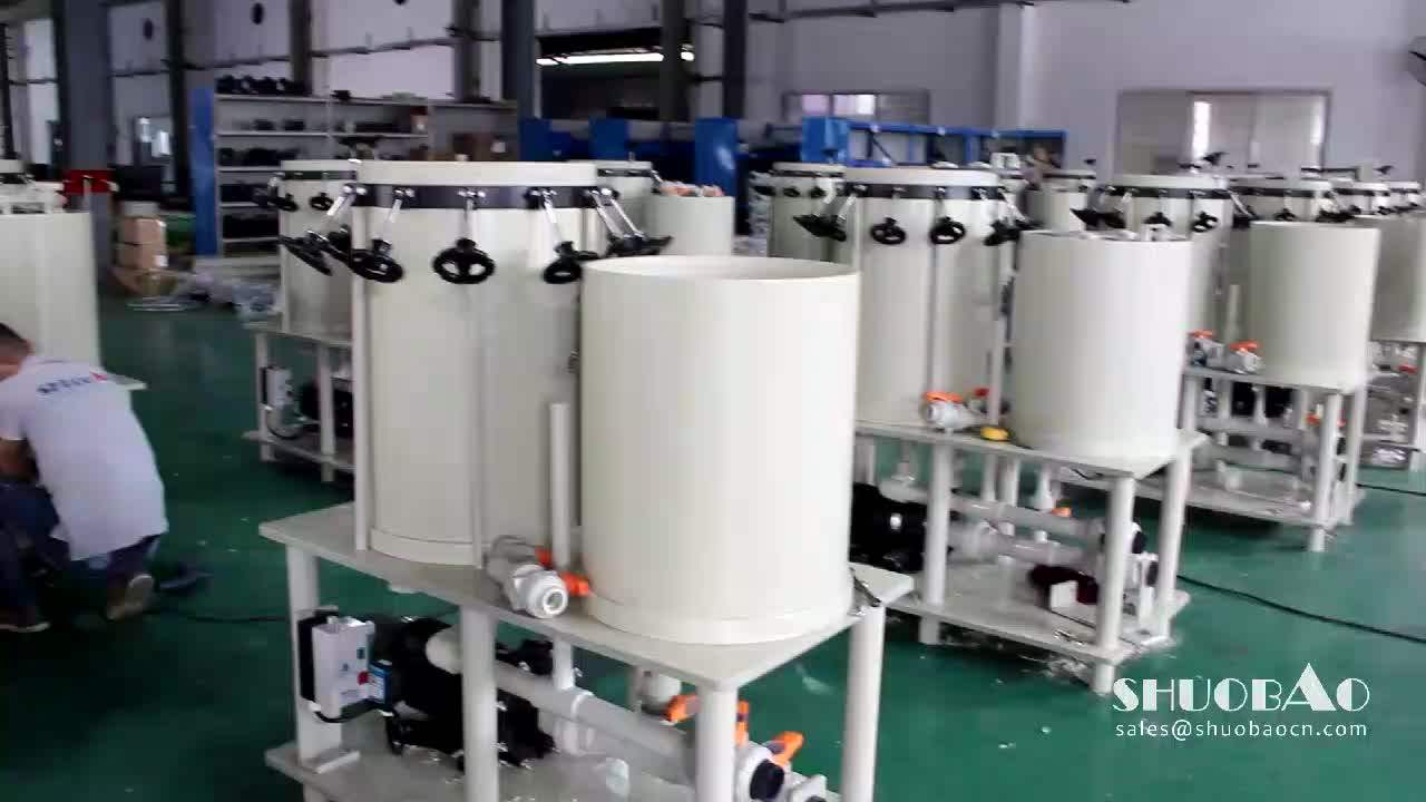 High Efficiency Plastic Chemical Filter Media And Purifying Machine