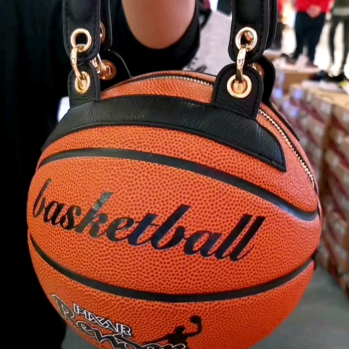 2020 Shenglubag Orange Basketball Purse Totes Handbag Custom Made Ball
