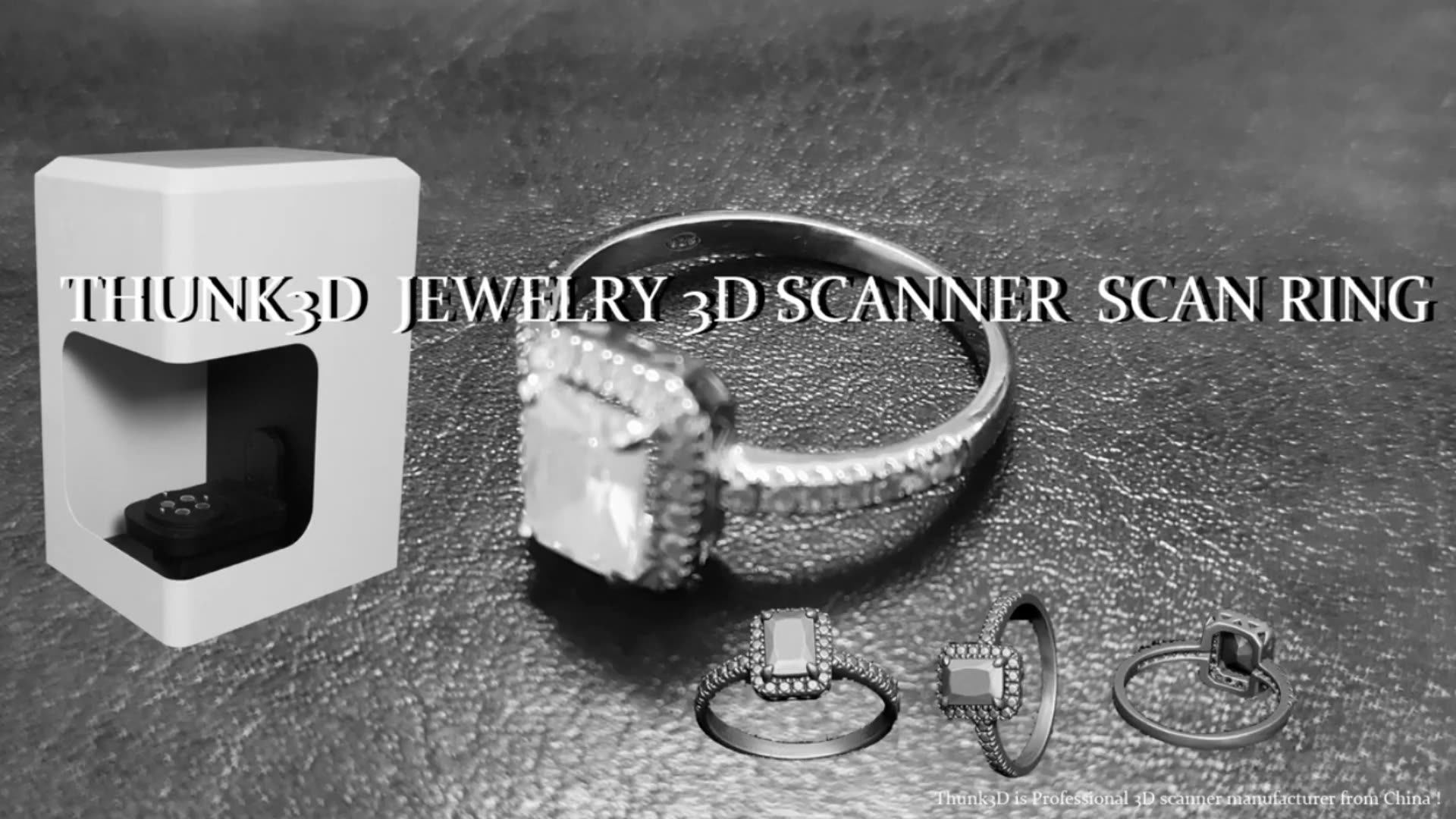 Wholesale Thunk3D JS300 Jewelry 3D Scanner Scanning for 5mm80mm Tiny