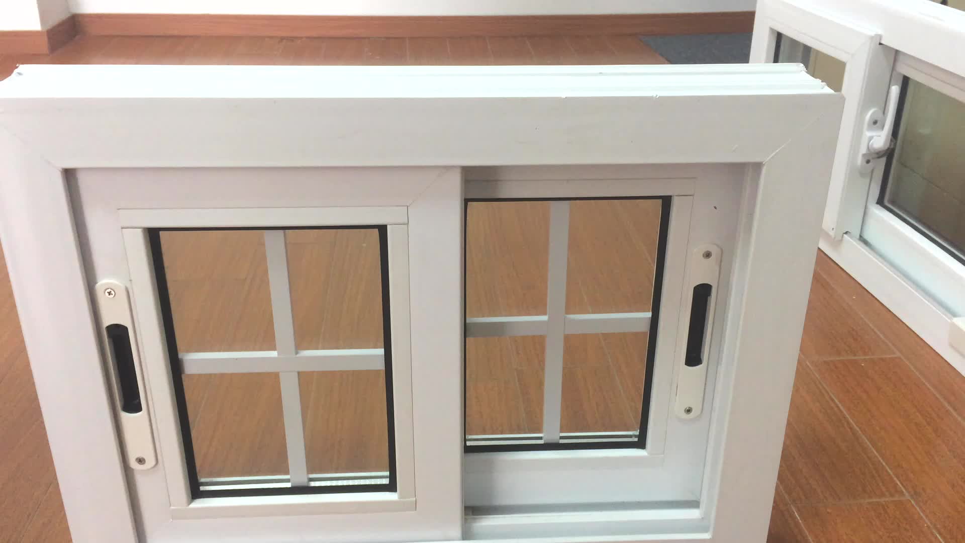 Hurricane Proof Impact Window Pvc Sliding Windows Office Glass Sliding